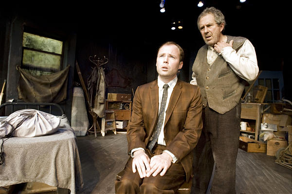 Daniel Beecher and Joe Cronin in The Caretaker