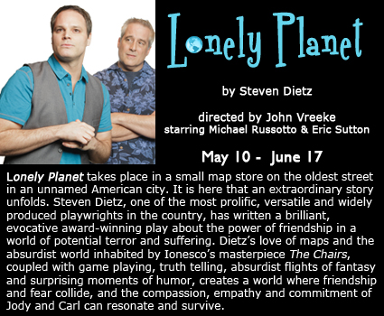 Lonely Planet - Directed by John Vreeke at MetroStage